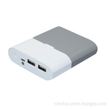 Universal large capacity USB battery charger with two output